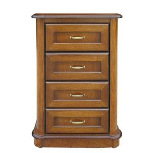 Antike Luxus-Kommode Antik-Kirsche mit goldenen Griffen Bawaria B14