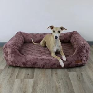 Hundebett Kuschelbett Deluxe mit Einstieg orthopädisch